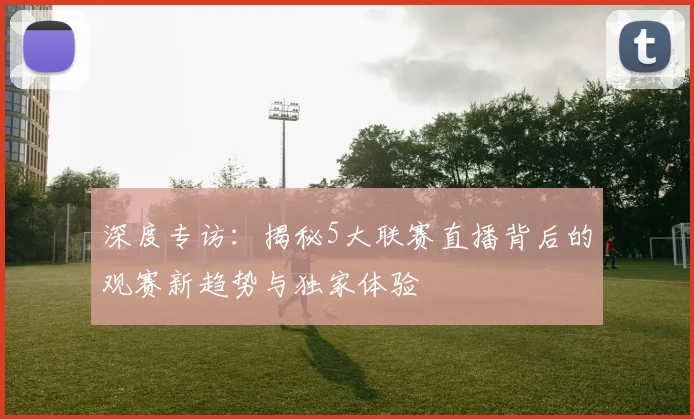 深度专访:揭秘5大联赛直播背后的观赛新趋势与独家体验